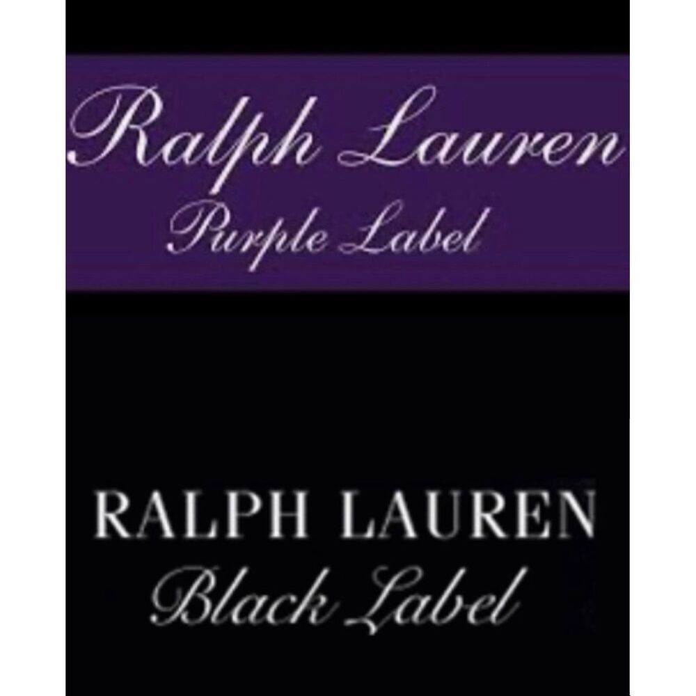 RALPH LAUREN black & purple label COMING SOON